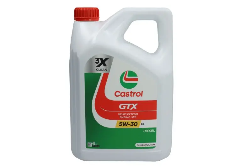 Olej silnikowy GTX (4L) 5W30 CASTROL – GTX 5W30 C4 4L