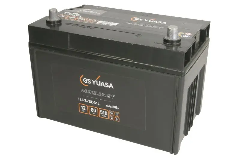 Akumulator YUASA 12V 80Ah/510A Auxilliary – HJ-S75D31L