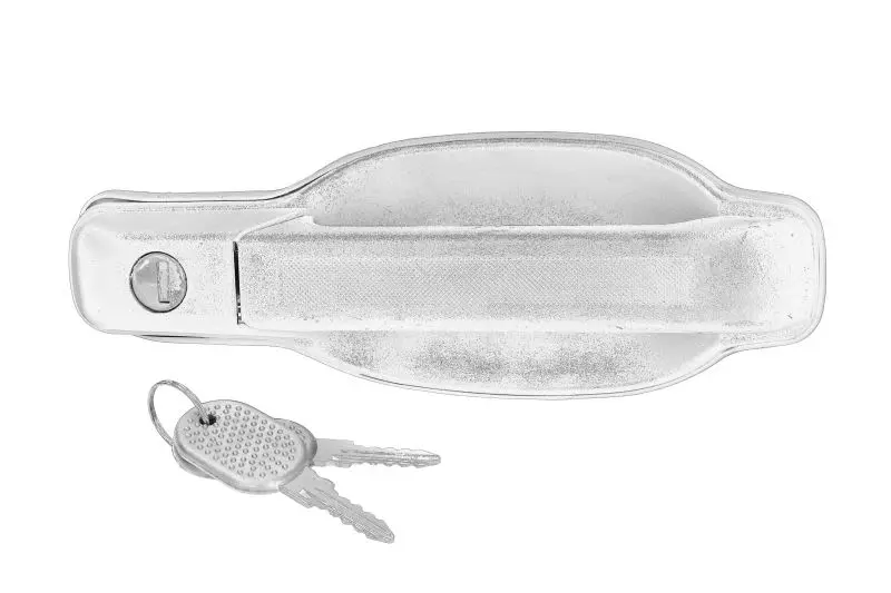 Klamka drzwi przód L (z kluczykiem PACOL – IVE-DH-0017