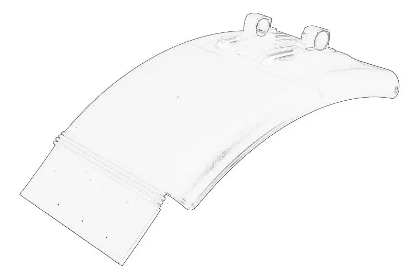 Błotnik przód (z chlapaczem KOGEL – KOG6503666