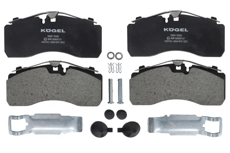 Klocki hamulcowe kpl. przód/tył komplet KOGEL – KOG801931