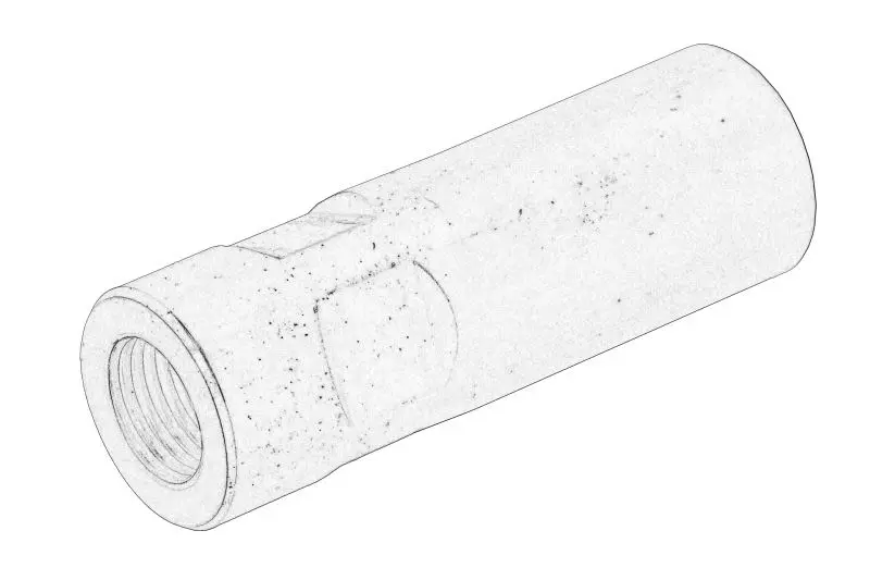 Część mocująca drążek kierowniczy (śruba) MITSUBISHI – MB243430