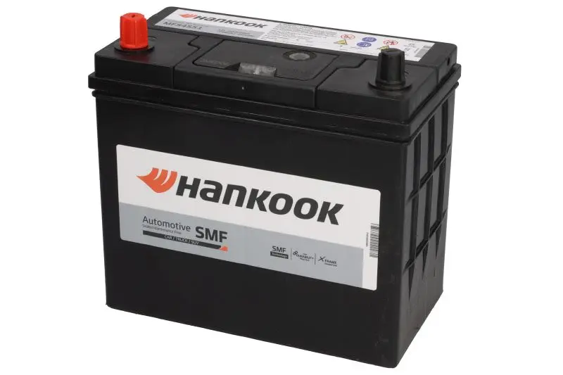 Akumulator HANKOOK 12V 45Ah/360A (L+ biegun cienki (pojazdy japońskie)) 234x127x220 B00 - brak stopki mocującej (rozruchowy) – MF54551