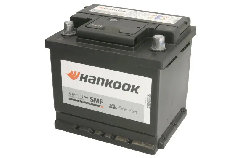 Akumulator HANKOOK 12V 50Ah/420A (P+ biegun standardowy) 208x174x190 B13 - stopka o wysokości 10,5 mm (rozruchowy) – MF55054