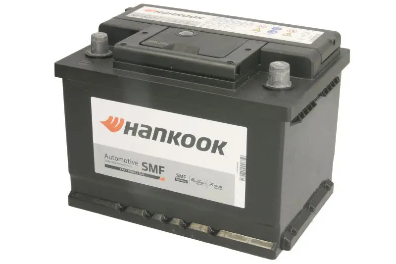 Akumulator HANKOOK 12V 60Ah/510A (P+ biegun standardowy) 242x174x175 B13 - stopka o wysokości 10,5 mm (rozruchowy) – MF56077