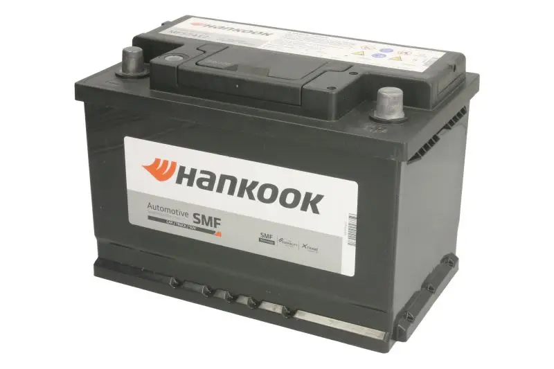 Akumulator HANKOOK 12V 74Ah/680A (P+ biegun standardowy) 277x174x190 B13 - stopka o wysokości 10,5 mm (rozruchowy) – MF57412