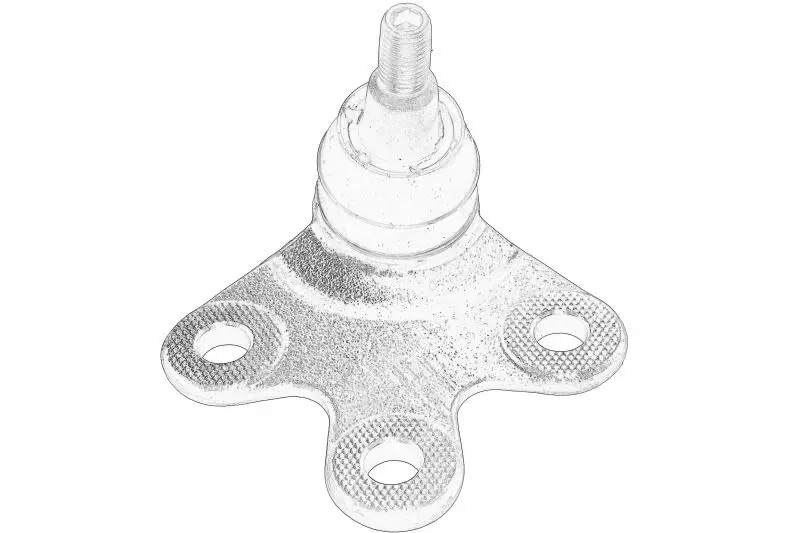 Sworzeń wahacza przód P MG – MG10869336