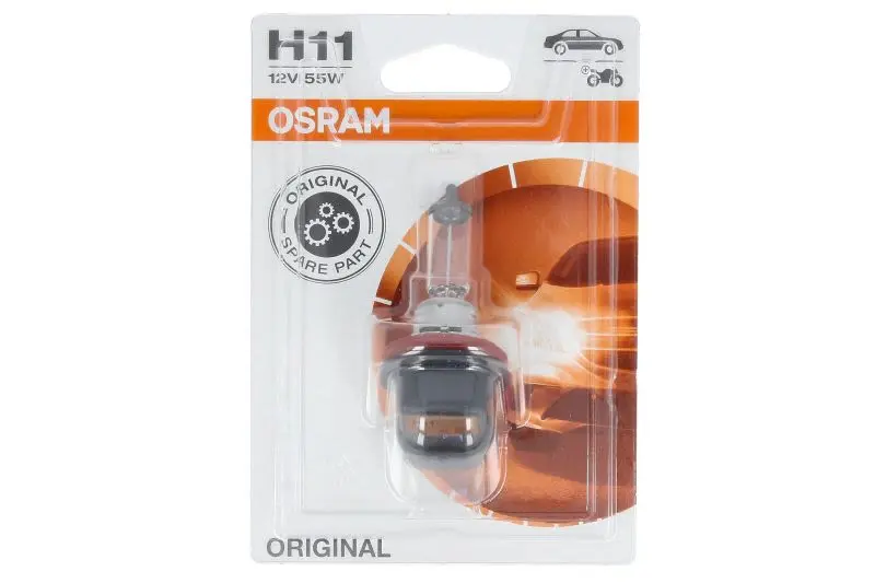 Żarówka (Blister 1szt.) H11 12V 55W PGJ 19-2 Standard OSRAM – OSR64211-01B