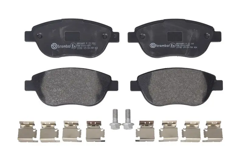 Klocki hamulcowe kpl. przód BREMBO – P 23 119