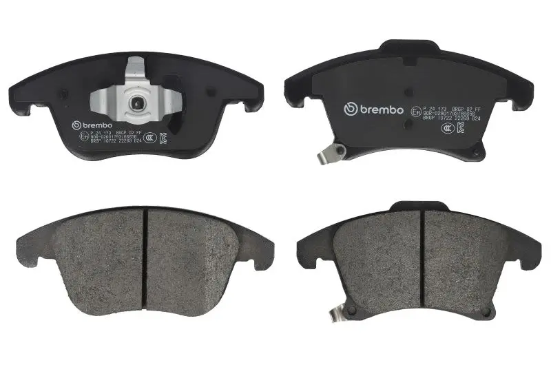 Klocki hamulcowe kpl. przód (bez dodatków BREMBO – P 24 173