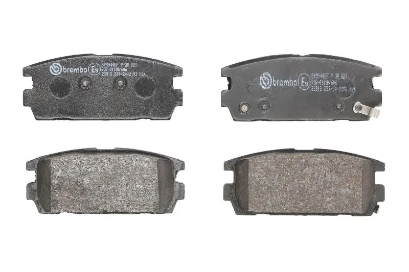 Klocki hamulcowe kpl. tył BREMBO – P 30 021
