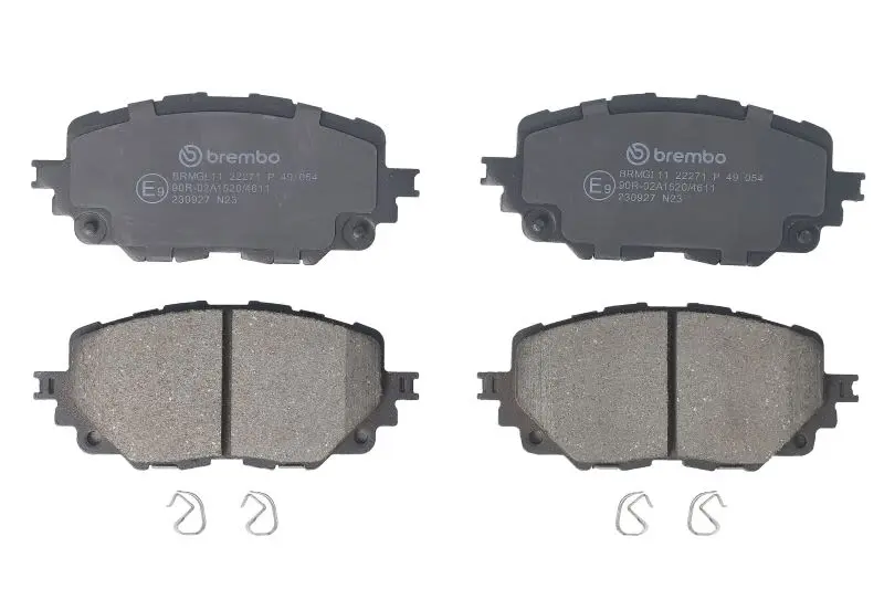 Klocki hamulcowe kpl. przód (z dodatkami BREMBO – P 49 054