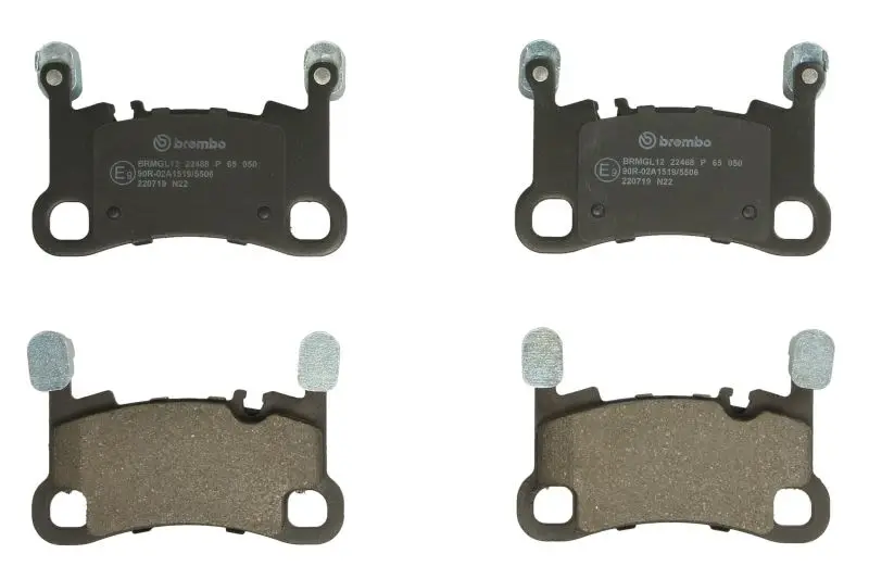 Klocki hamulcowe kpl. tył (z ciężarkami wyrównoważającymi BREMBO – P 65 050