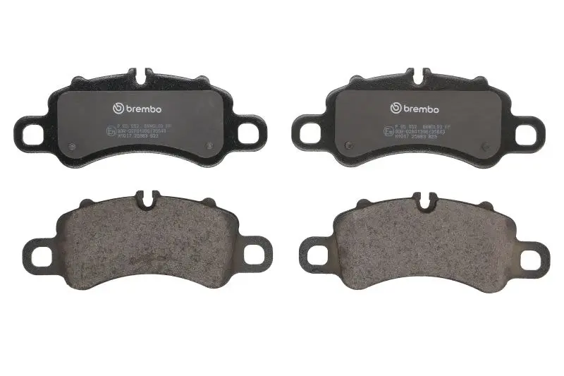 Klocki hamulcowe kpl. przód (bez dodatków) BREMBO – P 65 052