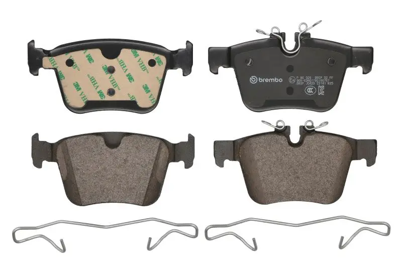Klocki hamulcowe kpl. tył (bez dodatków) BREMBO – P 86 029