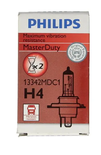 Żarówka (Karton 1szt.) H4 24V 75/70W P43T-38 Master Duty PHILIPS – PHI 13342MDC1