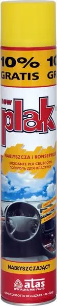 Preparat do elementów plastikowych wewnętrznych 0,75l Atlas PLAK – PLAK 750ML LEMON