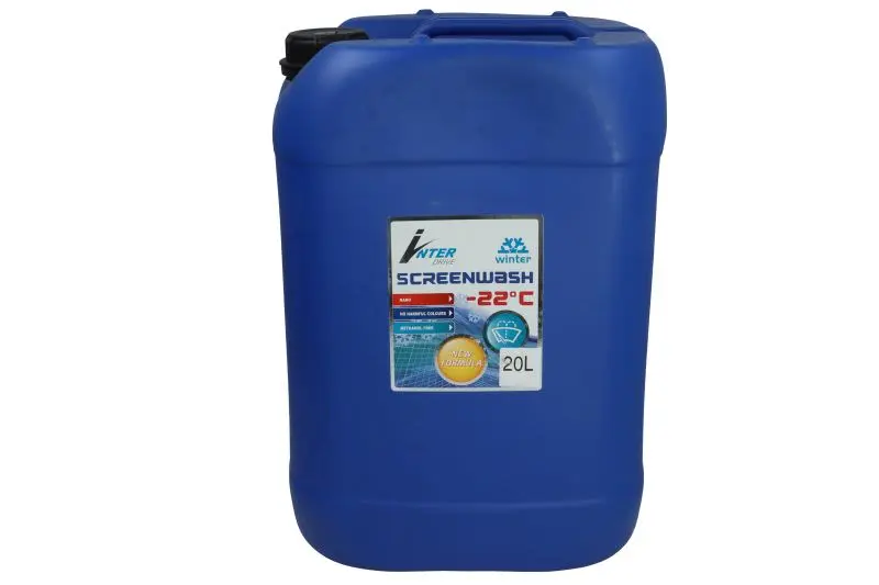 Płyn do spryskiwaczy gotowy zimowy owocowy (20l) (-22°C) INTER DRIVE XXL – PLYN SPRYSK ZIMA 20L