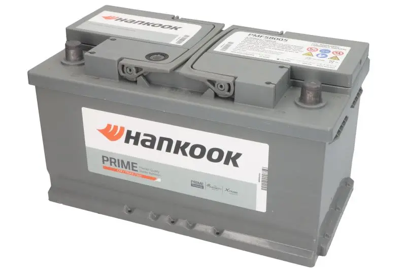 Akumulator HANKOOK 12V 80Ah/800A (P+ biegun standardowy) 315x174x175 B13 - stopka o wysokości 10,5 mm (rozruchowy) – PMF58005