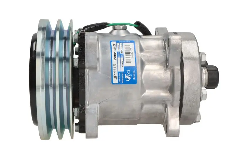 Kompresor klimatyzacji uniwersalny QP-7H15 24V TCCI – QP7H15-4611
