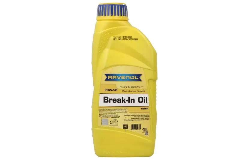 Olej silnikowy (1L) 20W50 (olej do docierania silników) RAVENOL – RAV BREAK-IN OIL 20W50 1L