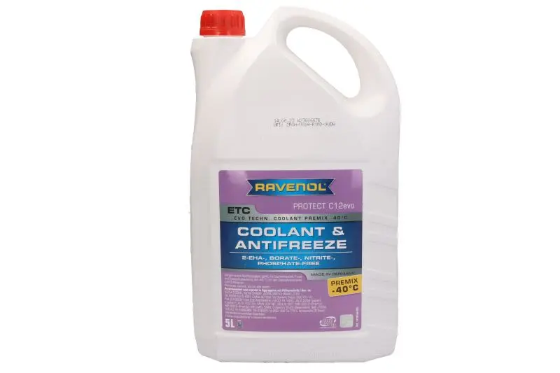 Płyny i koncentraty do chłodnic RAVENOL – RAV ETC C12 EVO READY 5L
