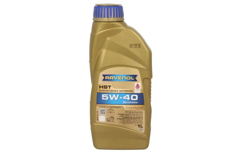 Olej silnikowy Cleansynto (1L) 5W40 RAVENOL – RAV HST SAE 5W40 1L