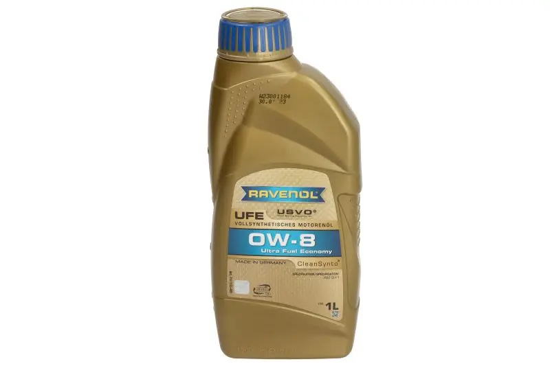 Olej silnikowy USVO (1L) 0W8 RAVENOL – RAV UFE 0W8 1L
