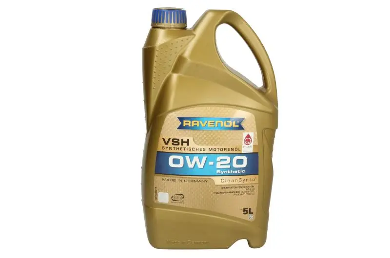 Olej silnikowy Cleansynto (5L) 0W20 RAVENOL – RAV VSH 0W20 5L