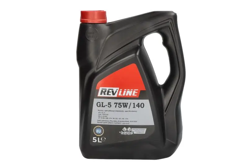 Olej przekładniowy GEAR OIL (5L) 75W140 REVLINE – REV. GL-5 75W140 5L