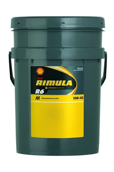 Olej silnikowy RIMULA (20L) 10W40 SHELL XXL – RIMULA R6 M 10W40 20L