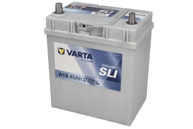Akumulator VARTA 12V 40Ah/330A Dynamic SLI (L+) 187x127x227 B00 - brak stopki mocującej (rozruchowy) – SLI540127033