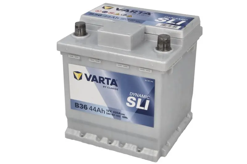 Akumulator VARTA 12V 44Ah/420A Dynamic SLI (P+) 175x175x190 B13 - stopka o wysokości 10,5 mm (rozruchowy) – SLI544401042