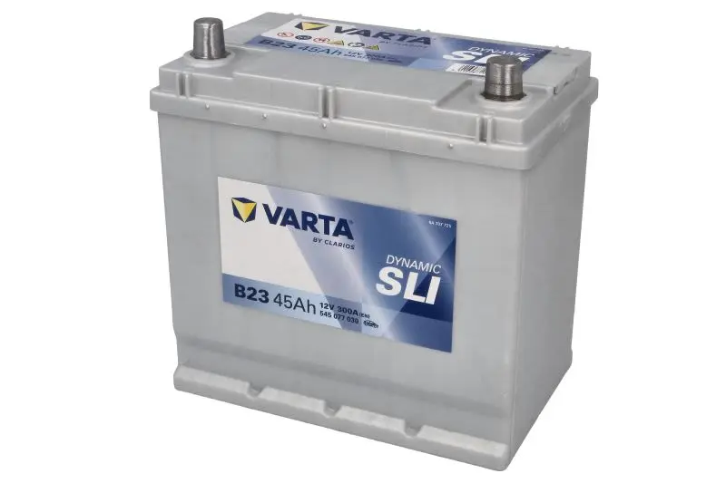 Akumulator VARTA 12V 45Ah/300A Dynamic SLI (P+) 219x135x225 B01 - stopka o wysokości 10,5 mm (rozruchowy) – SLI545077030