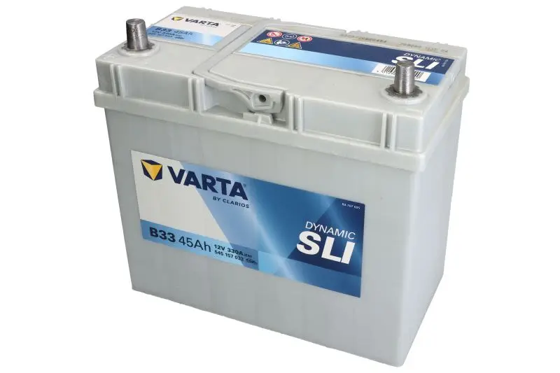 Akumulator VARTA 12V 45Ah/330A Dynamic SLI (L+) 238x129x227 B00 - brak stopki mocującej (rozruchowy) – SLI545157033