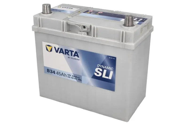 Akumulator VARTA 12V 45Ah/330A Dynamic SLI (L+) 238x129x227 B00 - brak stopki mocującej (rozruchowy) – SLI545158033