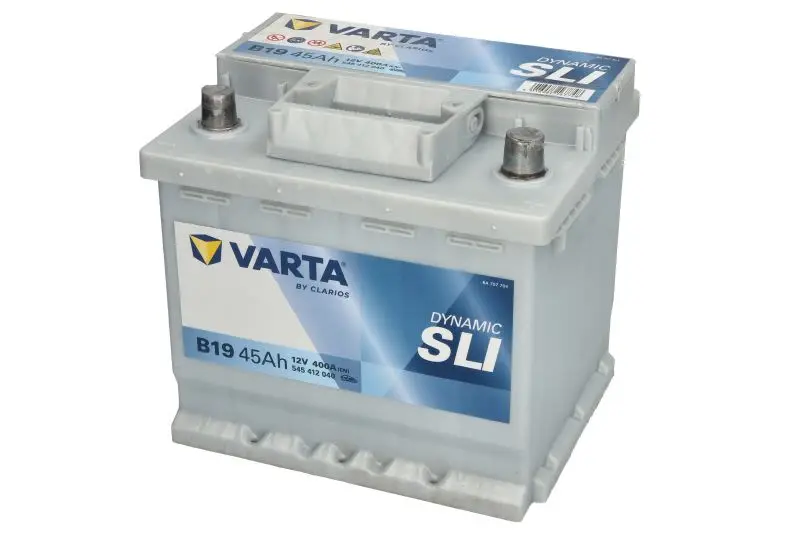 Akumulator VARTA 12V 45Ah/400A Dynamic SLI (P+) 207x175x190 B13 - stopka o wysokości 10,5 mm (rozruchowy) – SLI545412040