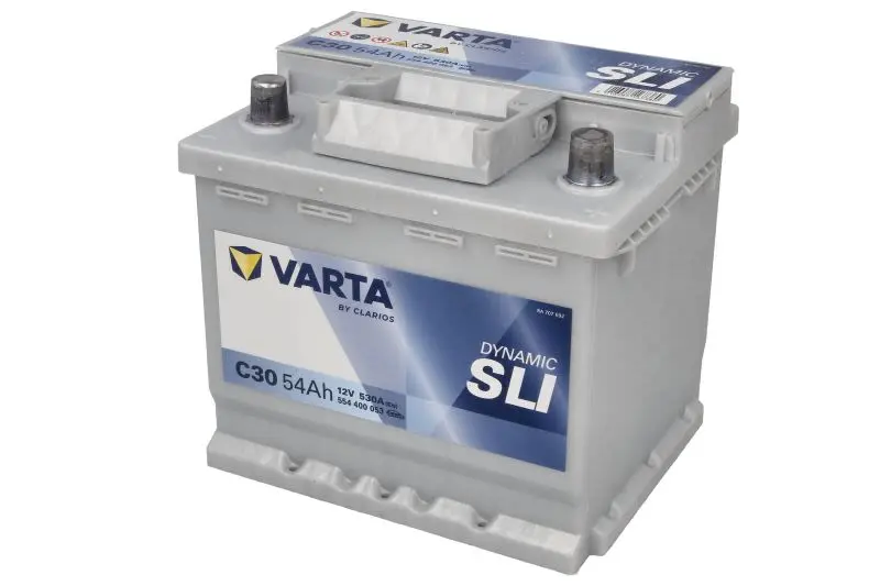 Akumulator VARTA 12V 54Ah/530A Dynamic SLI (P+) 207x175x190 B13 - stopka o wysokości 10,5 mm (rozruchowy) – SLI554400053