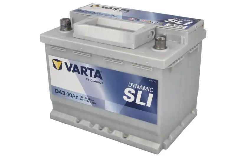 Akumulator VARTA 12V 60Ah/540A Dynamic SLI (L+) 242x175x190 B13 - stopka o wysokości 10,5 mm (rozruchowy) – SLI560127054
