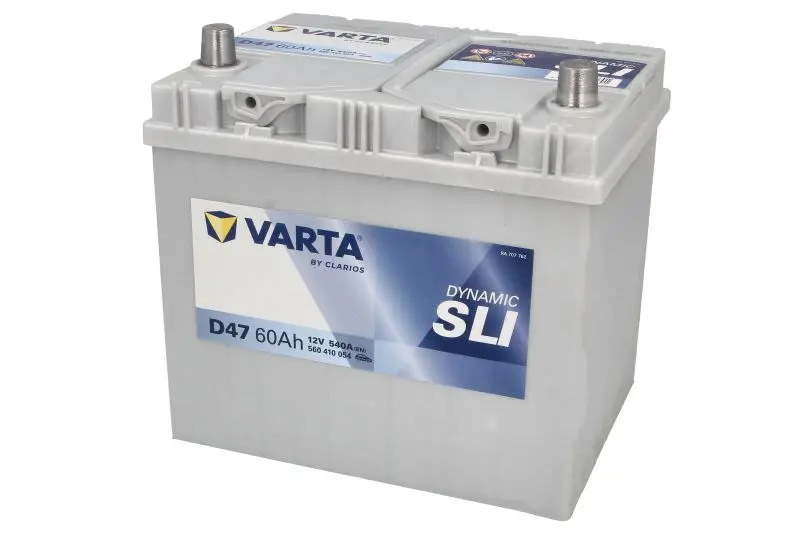 Akumulator VARTA 12V 60Ah/540A Dynamic SLI (P+) 232x173x225 B00 - brak stopki mocującej (rozruchowy) – SLI560410054