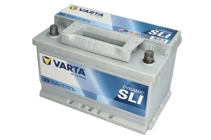 Akumulator VARTA 12V 70Ah/640A Dynamic SLI (P+) 278x175x175 B13 - stopka o wysokości 10,5 mm (rozruchowy) – SLI570144064