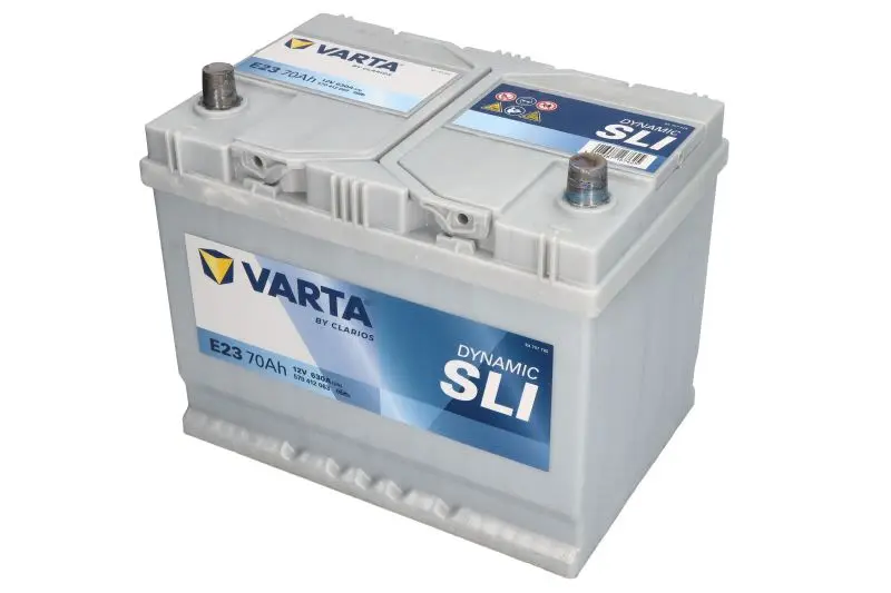 Akumulator VARTA 12V 70Ah/630A Dynamic SLI (P+) 261x175x220 B01 - stopka o wysokości 10,5 mm (rozruchowy) – SLI570412063