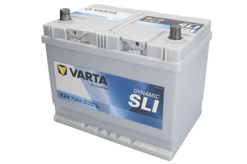Akumulator VARTA 12V 70Ah/630A Dynamic SLI (L+) 261x175x220 B01 - stopka o wysokości 10,5 mm (rozruchowy) – SLI570413063