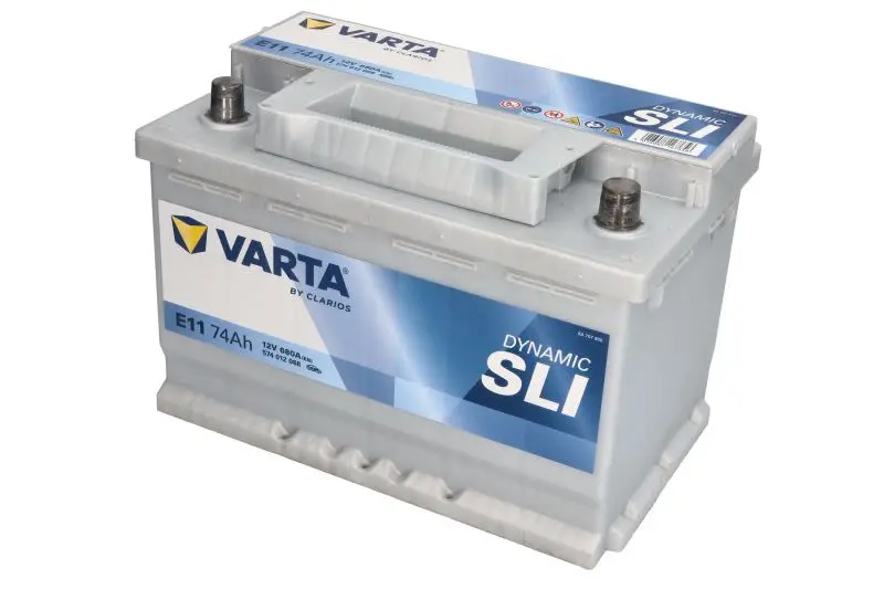 Akumulator VARTA 12V 74Ah/680A Dynamic SLI (P+) 278x175x190 B13 - stopka o wysokości 10,5 mm (rozruchowy) – SLI574012068