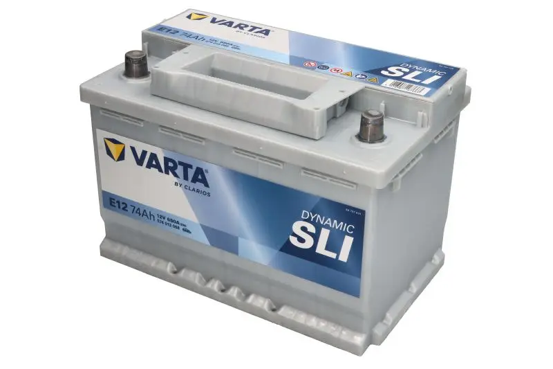 Akumulator VARTA 12V 74Ah/680A Dynamic SLI (L+) 278x175x190 B13 - stopka o wysokości 10,5 mm (rozruchowy) – SLI574013068
