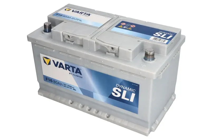 Akumulator VARTA 12V 80Ah/740A Dynamic SLI (P+) 315x175x190 B13 - stopka o wysokości 10,5 mm (rozruchowy) – SLI580400074