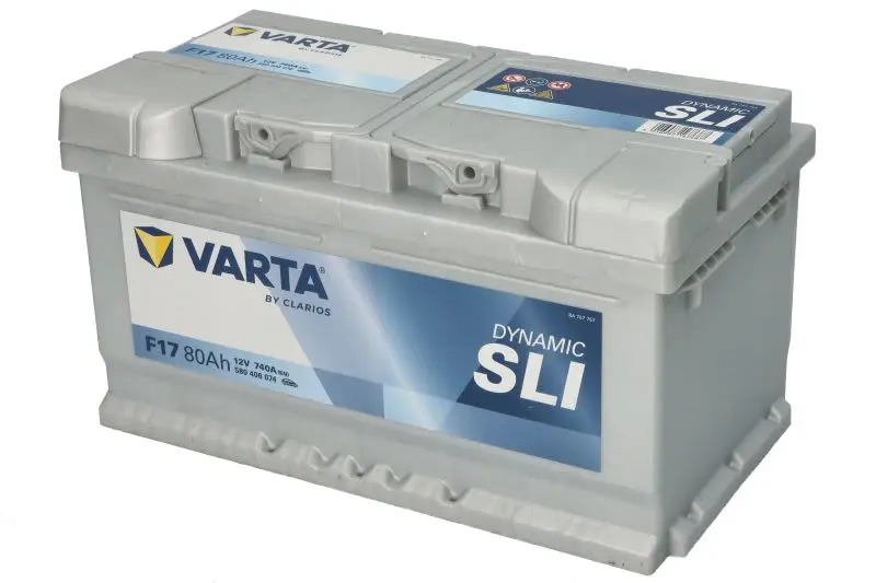 Akumulator VARTA 12V 80Ah/740A Dynamic SLI (P+) 315x175x175 B13 - stopka o wysokości 10,5 mm (rozruchowy) – SLI580406074