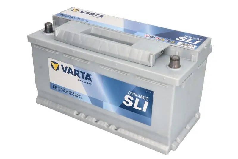 Akumulator VARTA 12V 90Ah/720A (P+) 353x175x190 B13 - stopka o wysokości 10,5 mm (rozruchowy) – SLI590122072