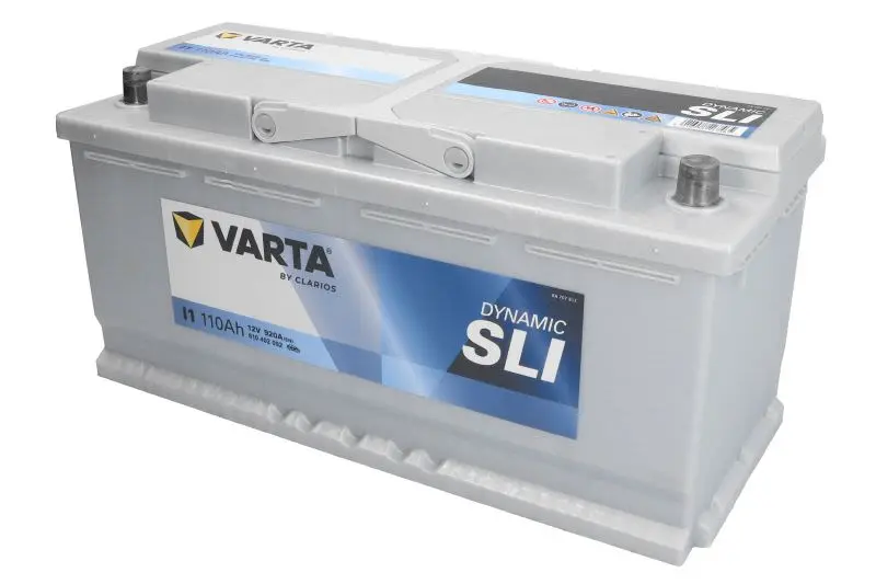 Akumulator VARTA 12V 110Ah/920A Dynamic SLI (P+) 393x175x190 B13 - stopka o wysokości 10,5 mm (rozruchowy) – SLI610402092