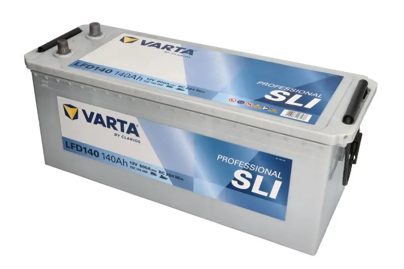 Akumulator VARTA 12V 140Ah/800A PROFESSIONAL STARTER SLI (L+) 513x189x223 B00 - brak stopki mocującej (rozruchowy) – SLI932140080